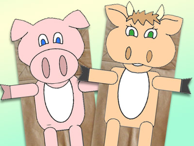 Paper Bag Puppets